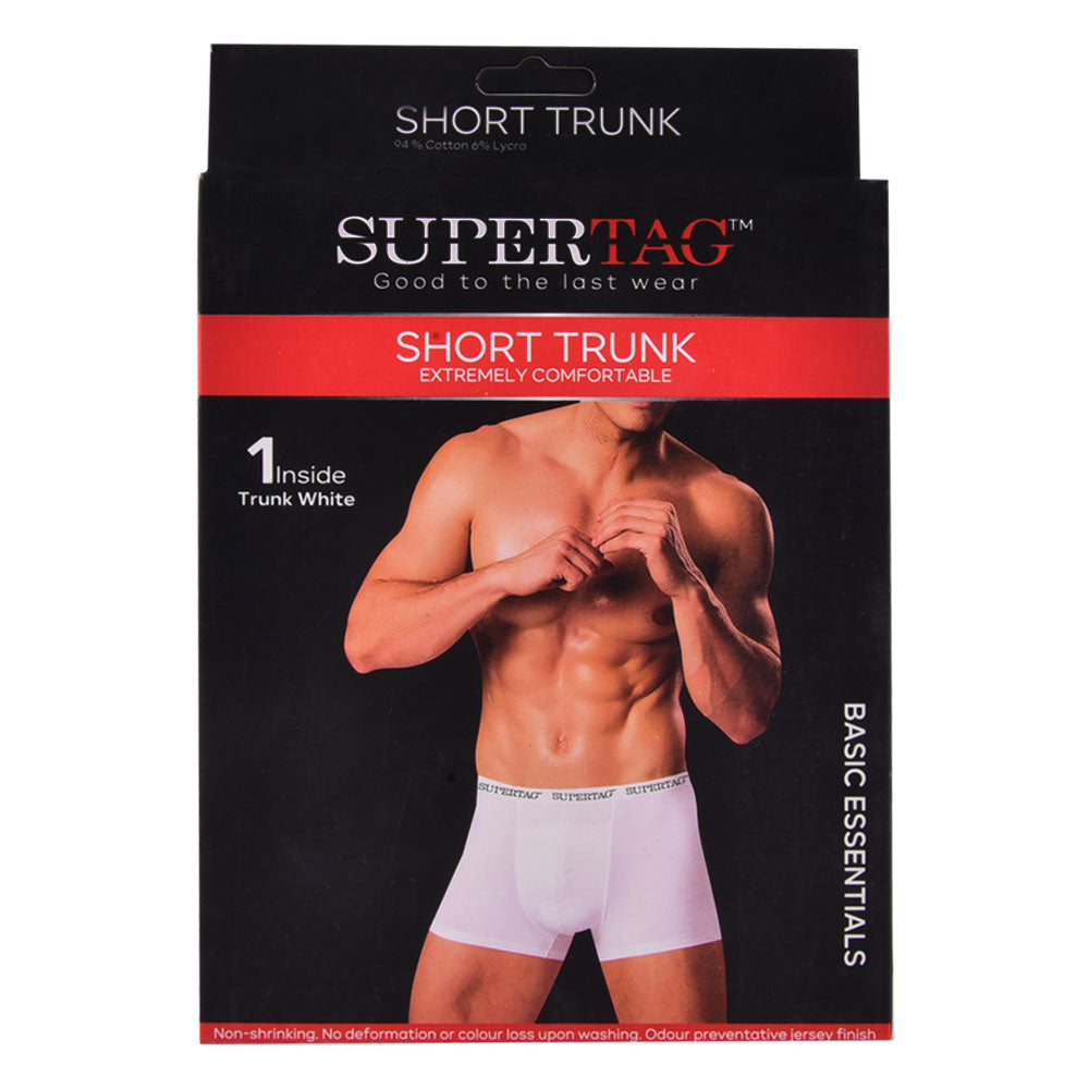 SUPER JERSEY BOXER WHITE X LARGE P1