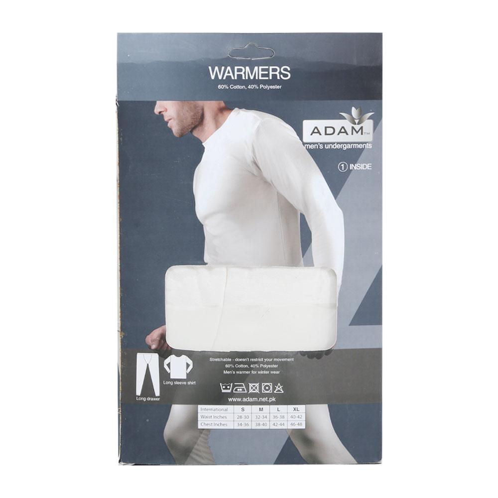 ADAM WARMER SHIRT WHITE SMALL 9900 PC