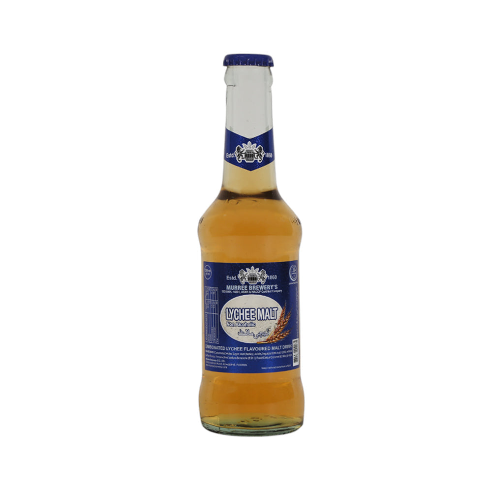 MURREE BREWERY LYCHEE MALT BOTTLE 250 ML