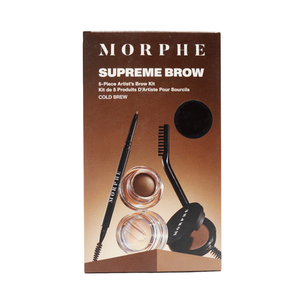 MORPHE SUPREME 5 PIECE ARTIST BROW KIT SET (COLD BREW)