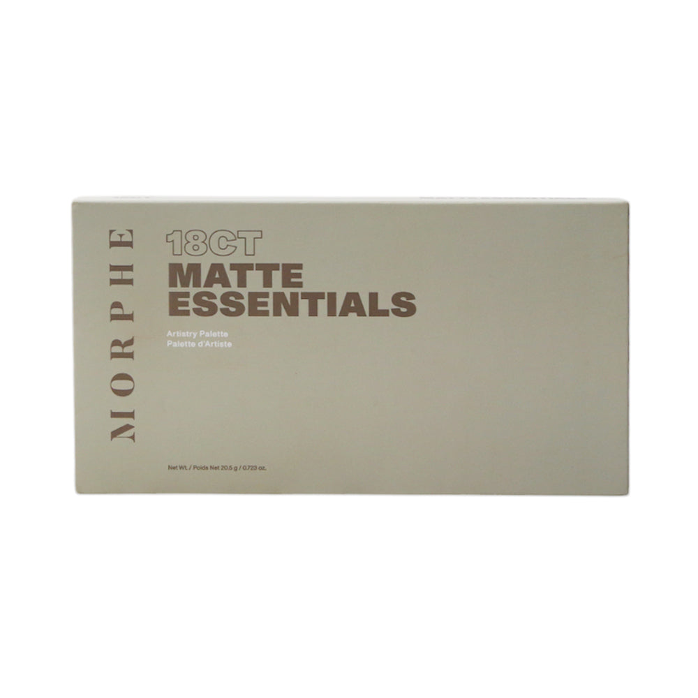 MORPHE MATTE ESSENTIALS ATRTISTARY PALETTE (18CT) 22G