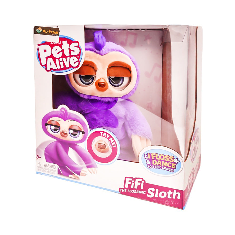 9516 Pets Alive Robotic Series 1 Flossing Sloth