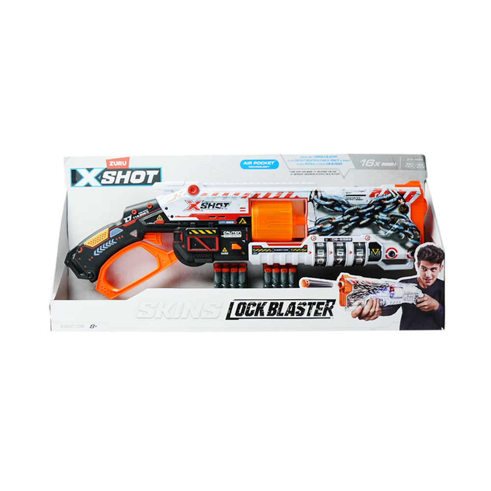 36606 X-SHOT SKINS LOCK BLASTER GUN