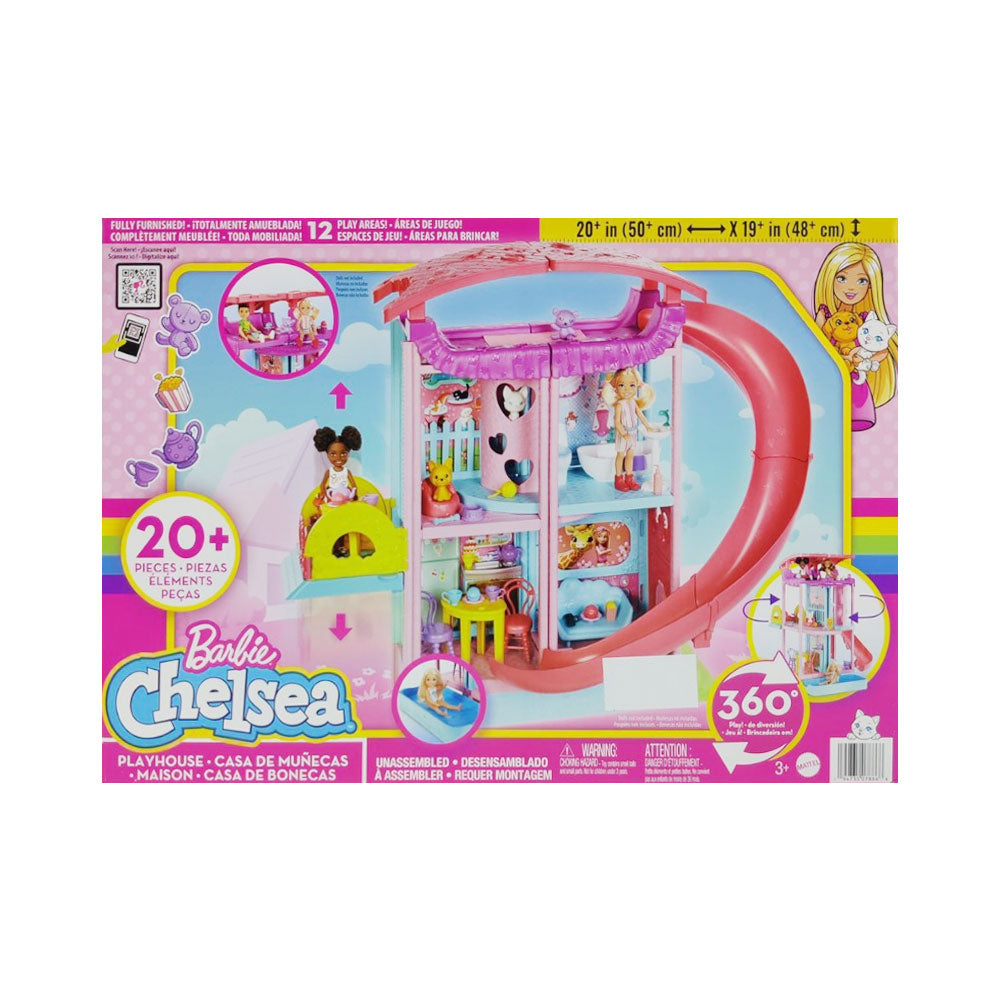 HHX44 BARBIE CHELSAE PLAYSET 20+PCS