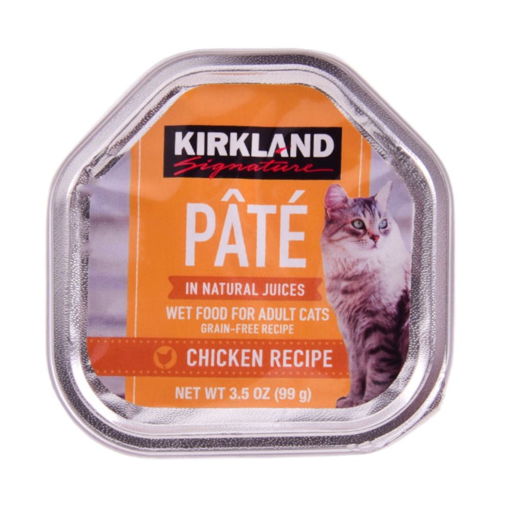 KIRKLAND SIGNATURE CAT FOOD CHICKEN RECIPE 99G
