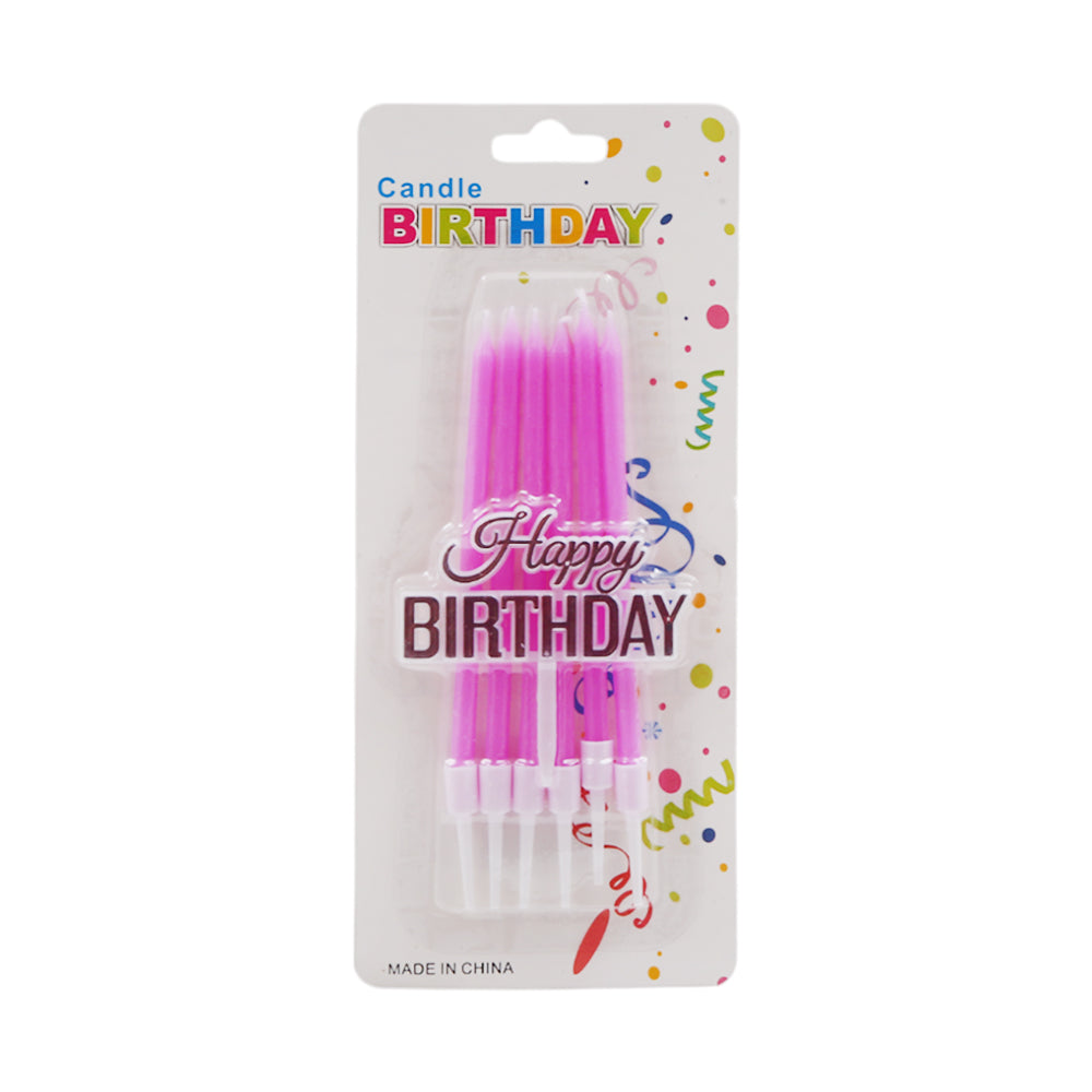 CLASSY BIRTHDAY GLITTER CANDLE