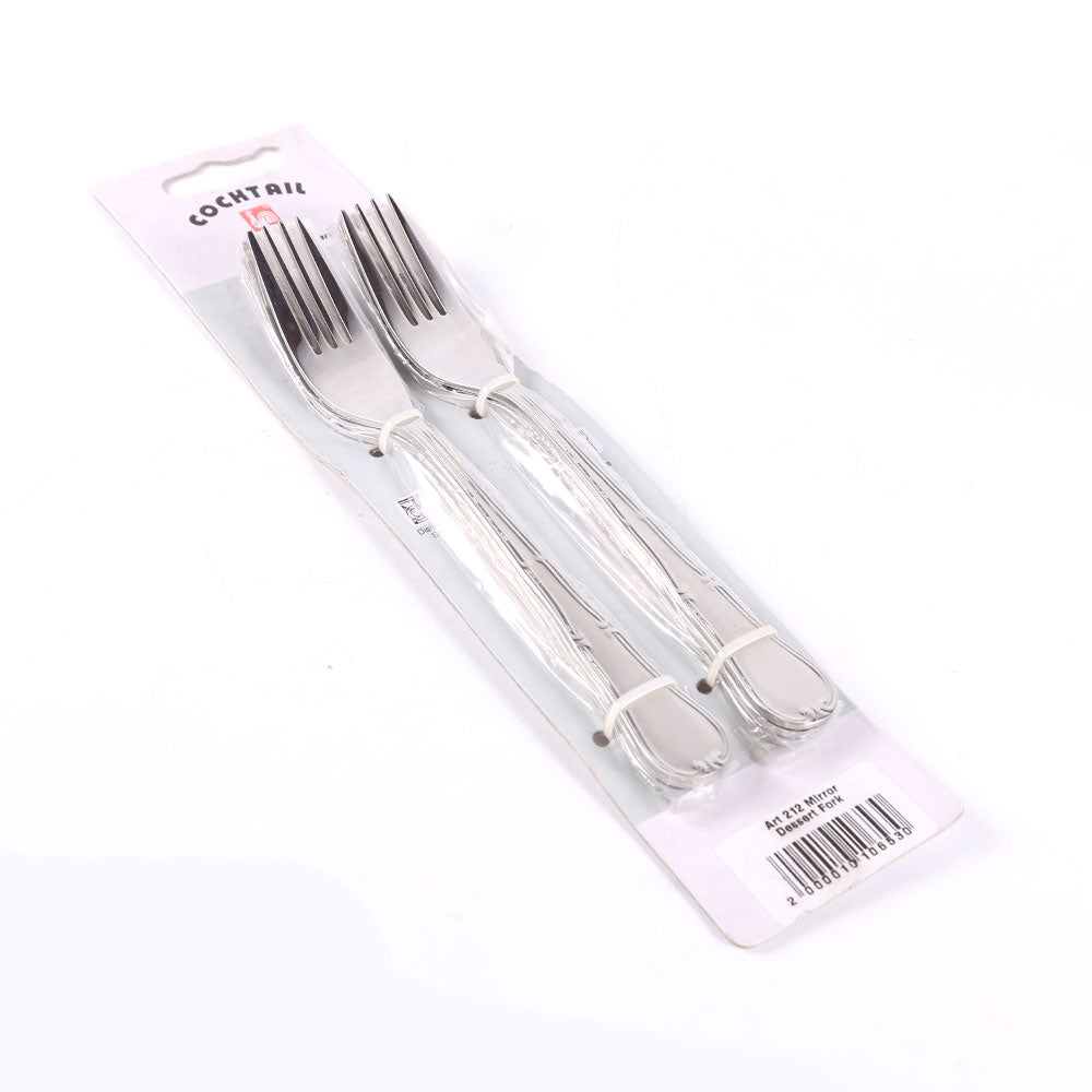 TABLE FORK COCKTAIL 6PC SET 212 MIRROR