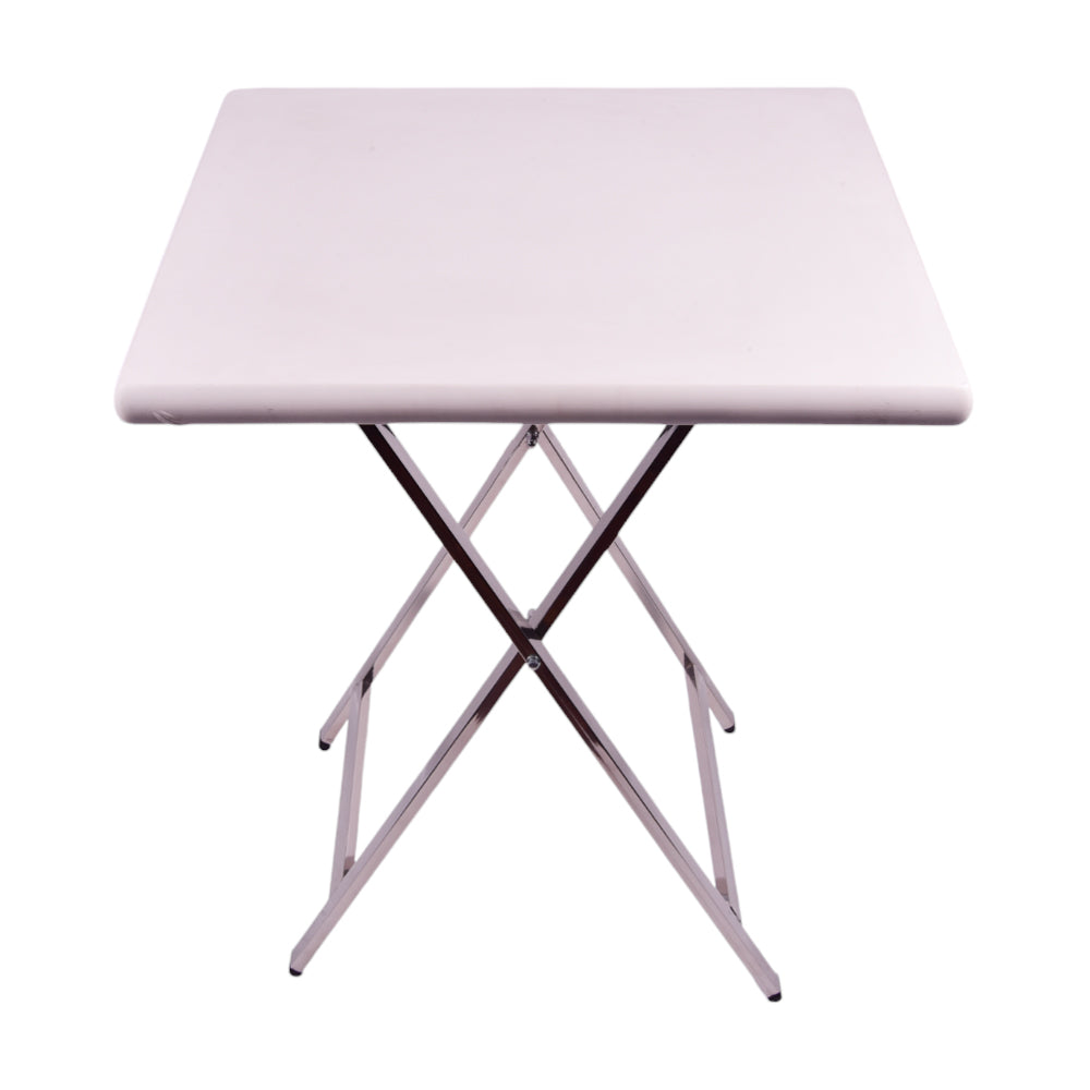 TABLE FOLDING SS WHITE