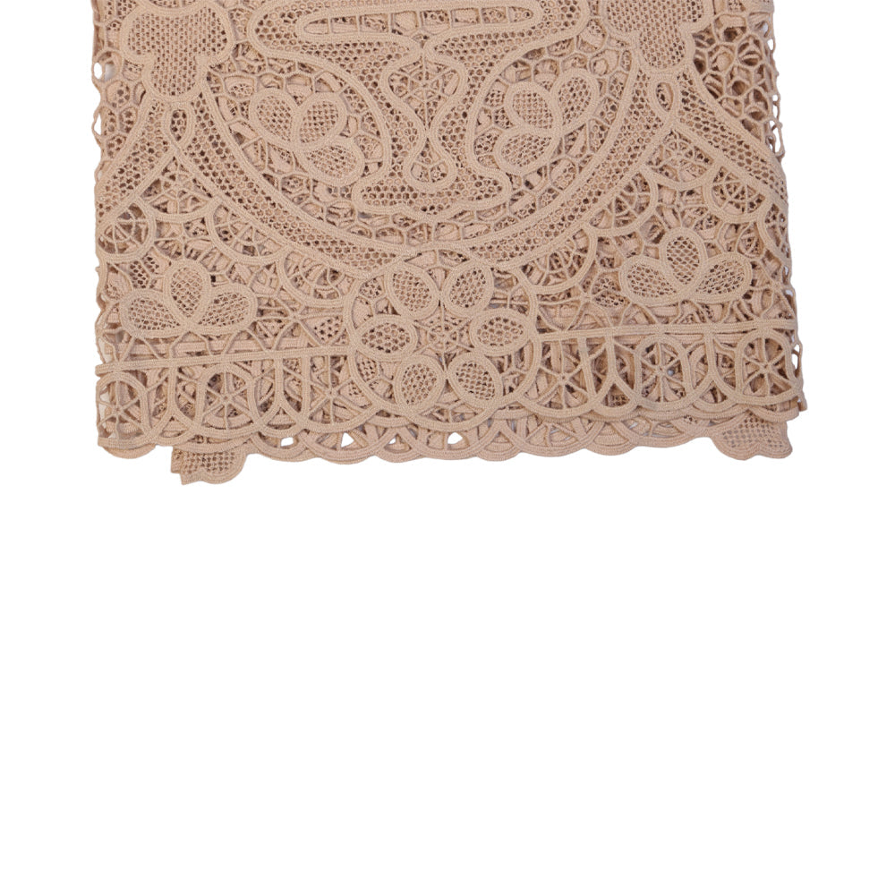 Table Cloth Mat Ir Beige 36 Square C-271