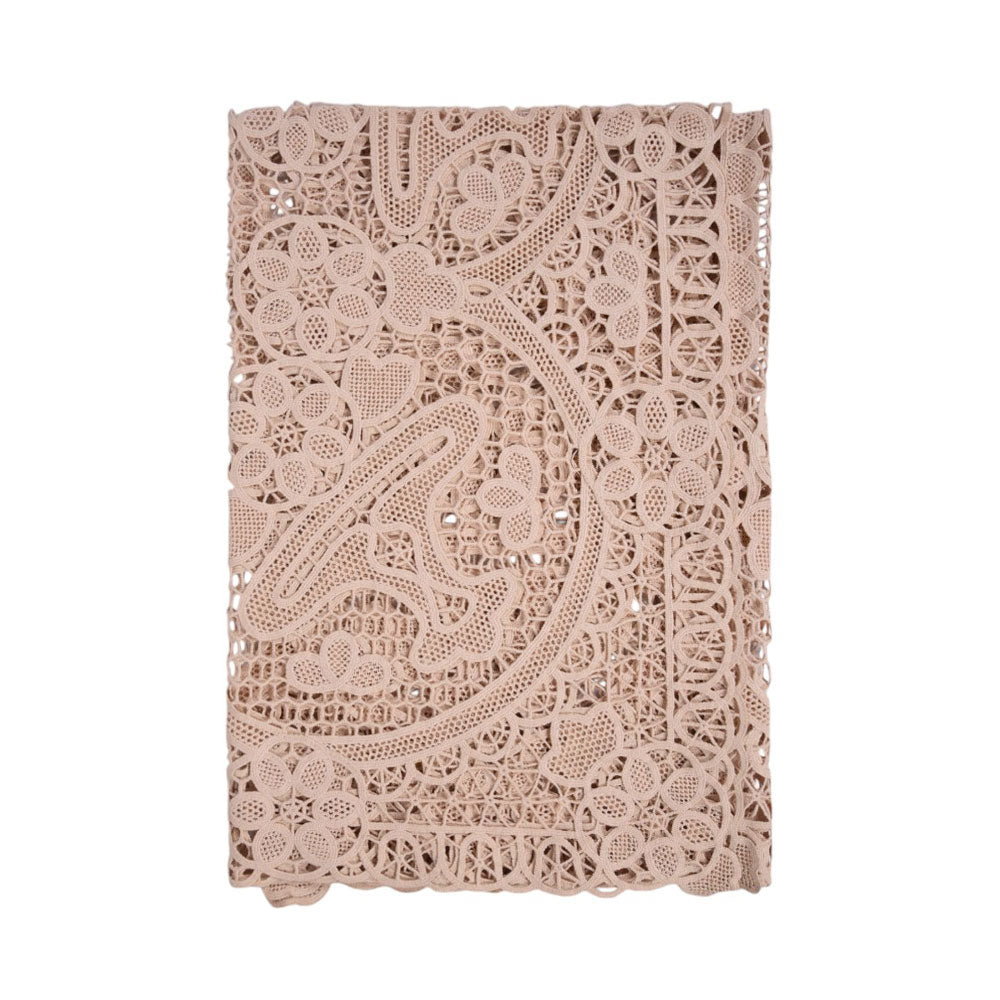 TABLE CLOTH MAT IR BEIGE 36 SQUARE C-274