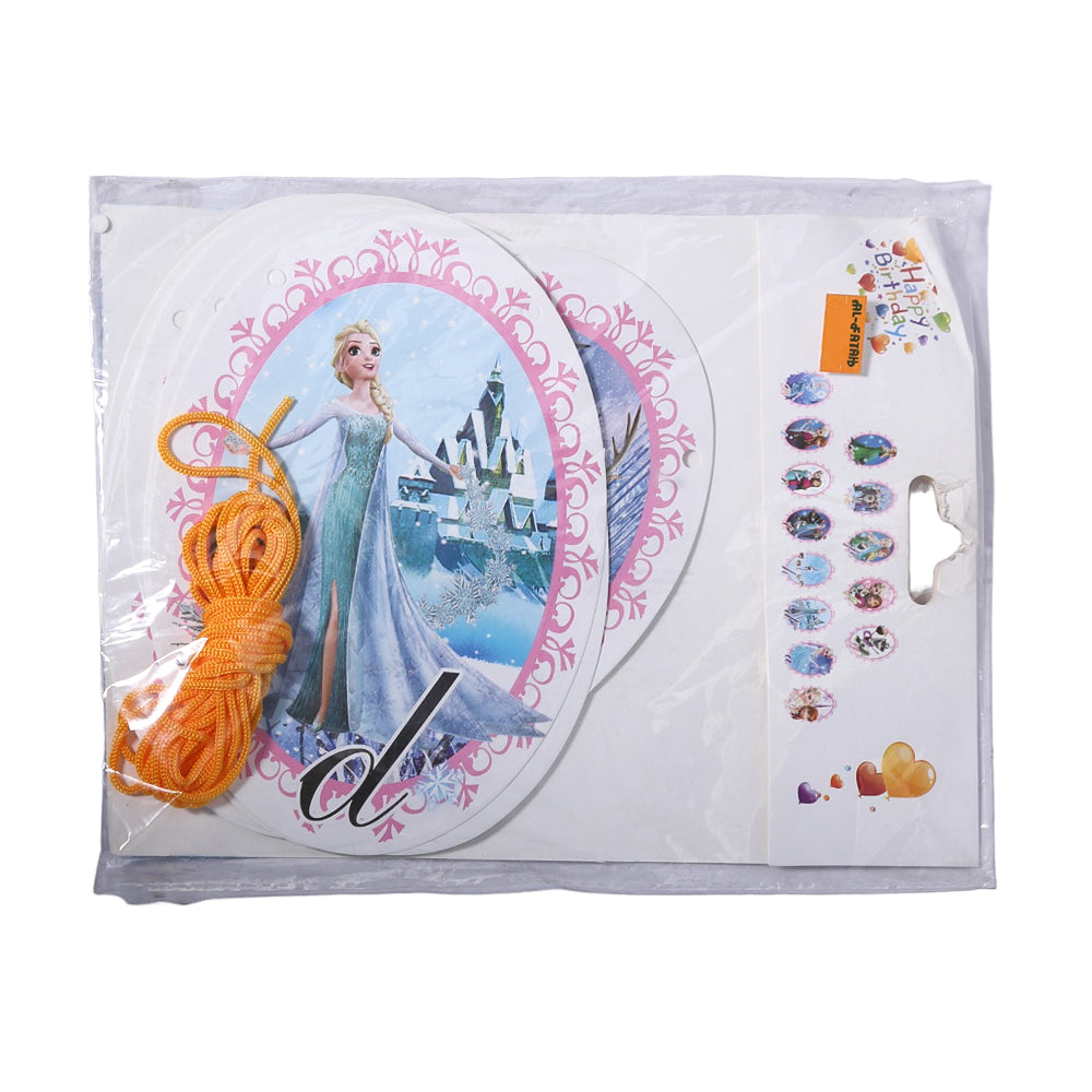Birthday Disney Princess Mix Banner Ir 1011-1015