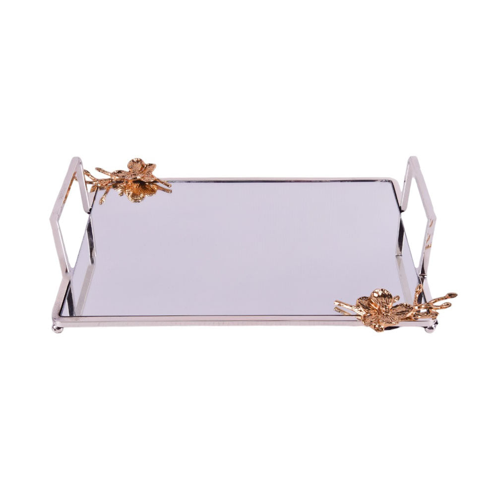 ORCHID MIRROR TRAY WB-265