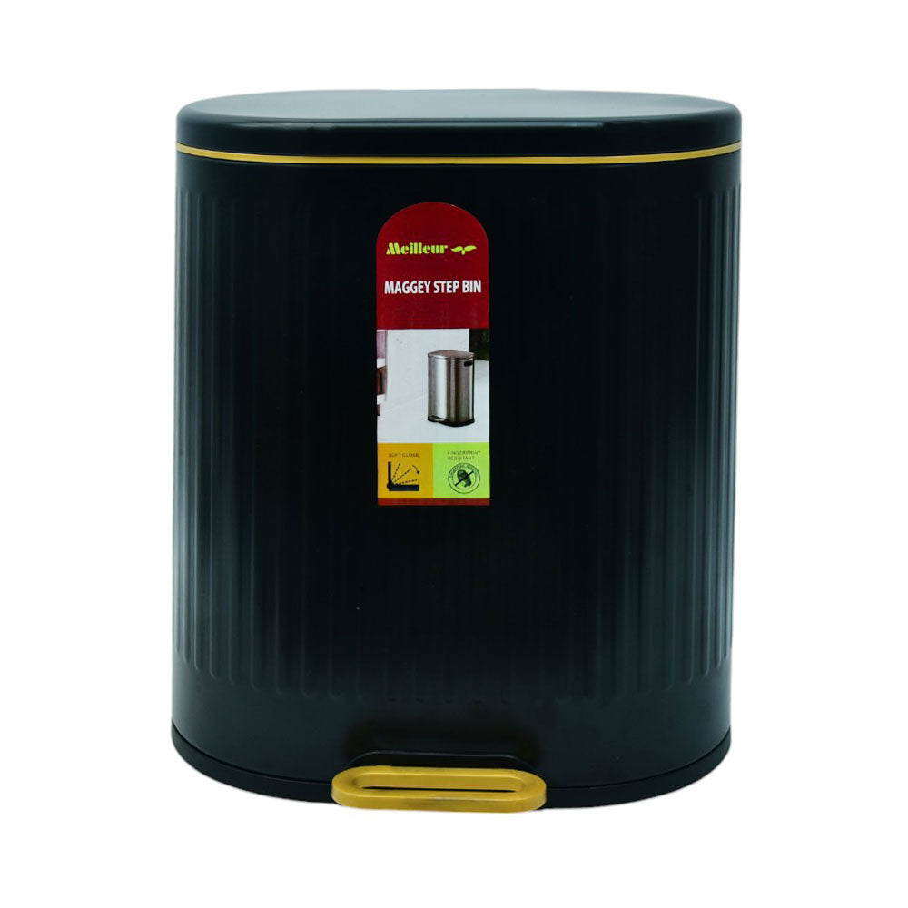 DUST BIN IR JF-F1-9L BLACK