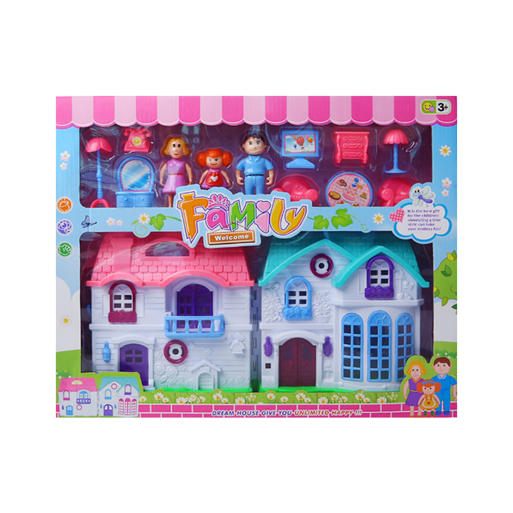 589-25 FAMILY DOLL HOUSE
