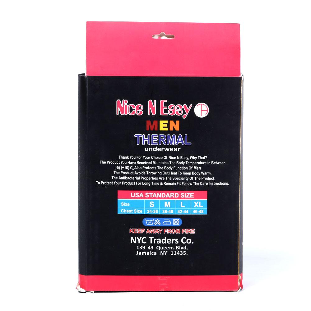 NICE N EASY THERMAL MENS SHIRT MW-19 SMALL