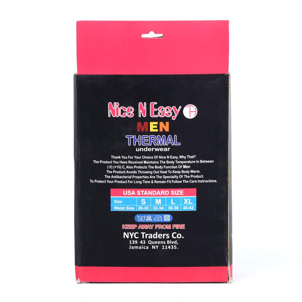 NICE N EASY THERMAL MENS PAJAMA MW-19 SMALL