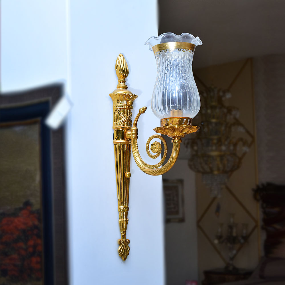 WALL LIGHT BRASS E9-WL1-01 JSB05-20