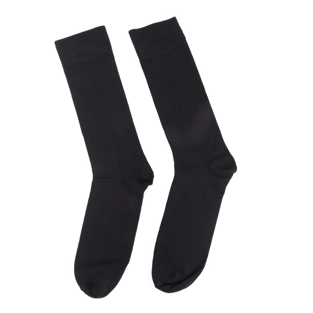 SUPER SOCKS PLAIN P1(BLACK)