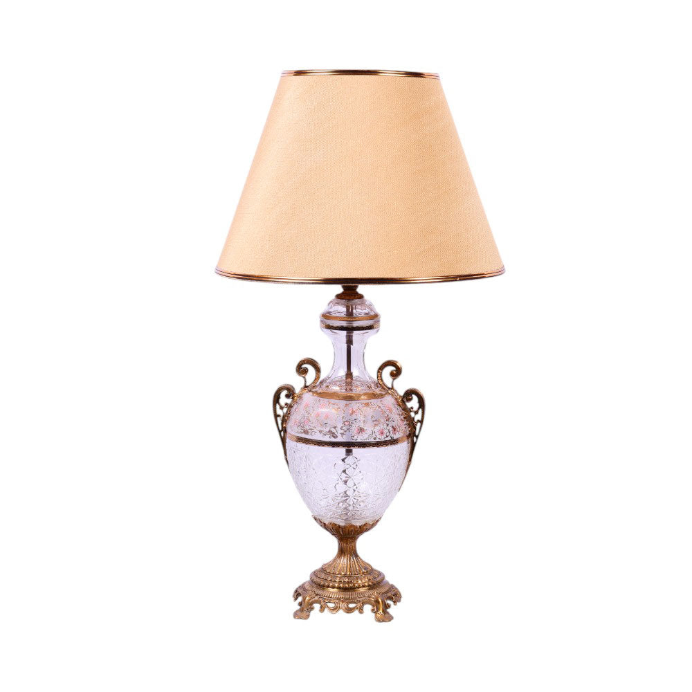 LAMP CRYSTAL BRASS H-L069-W J335-HW03