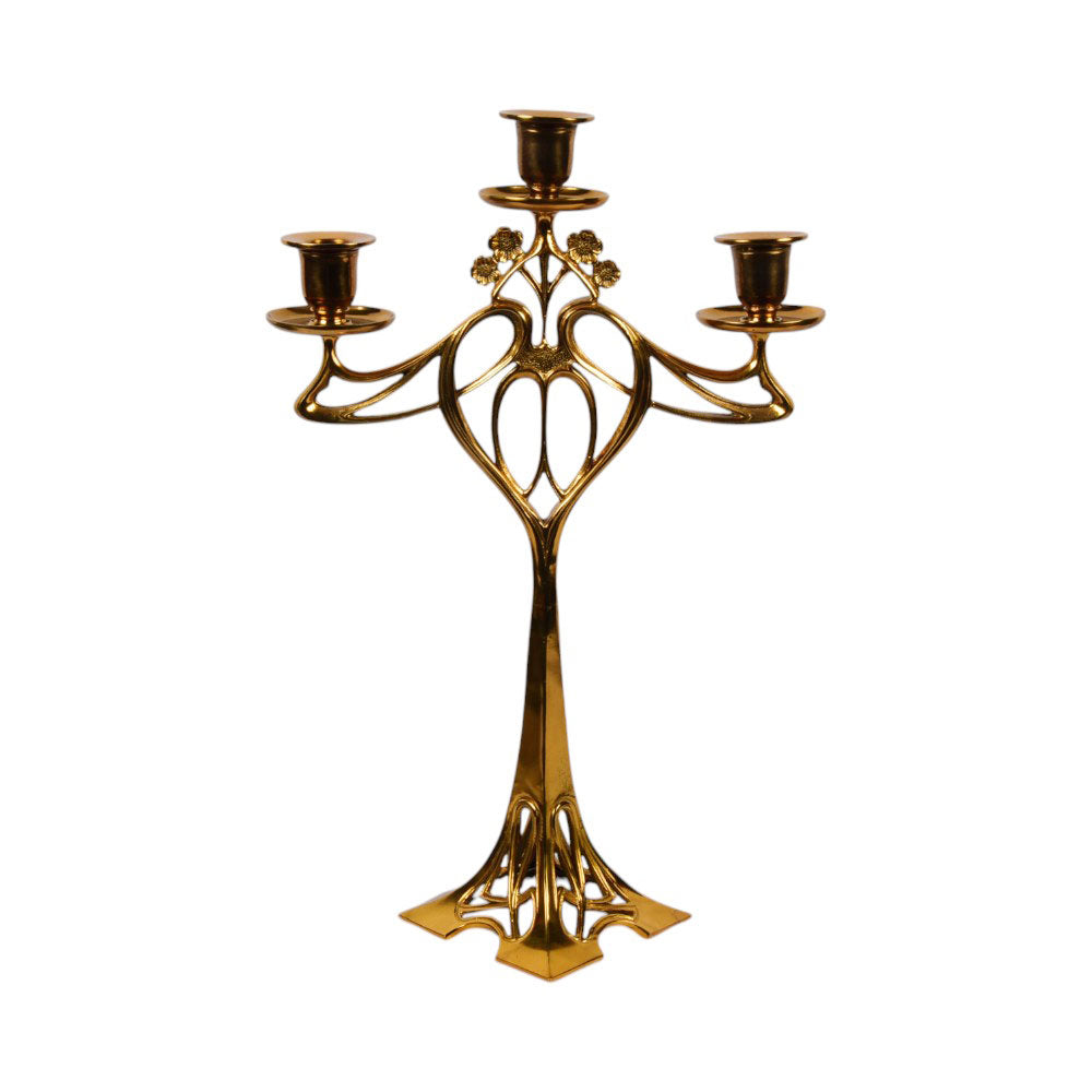 CANDLE STAND BRASS E9-RC04-B