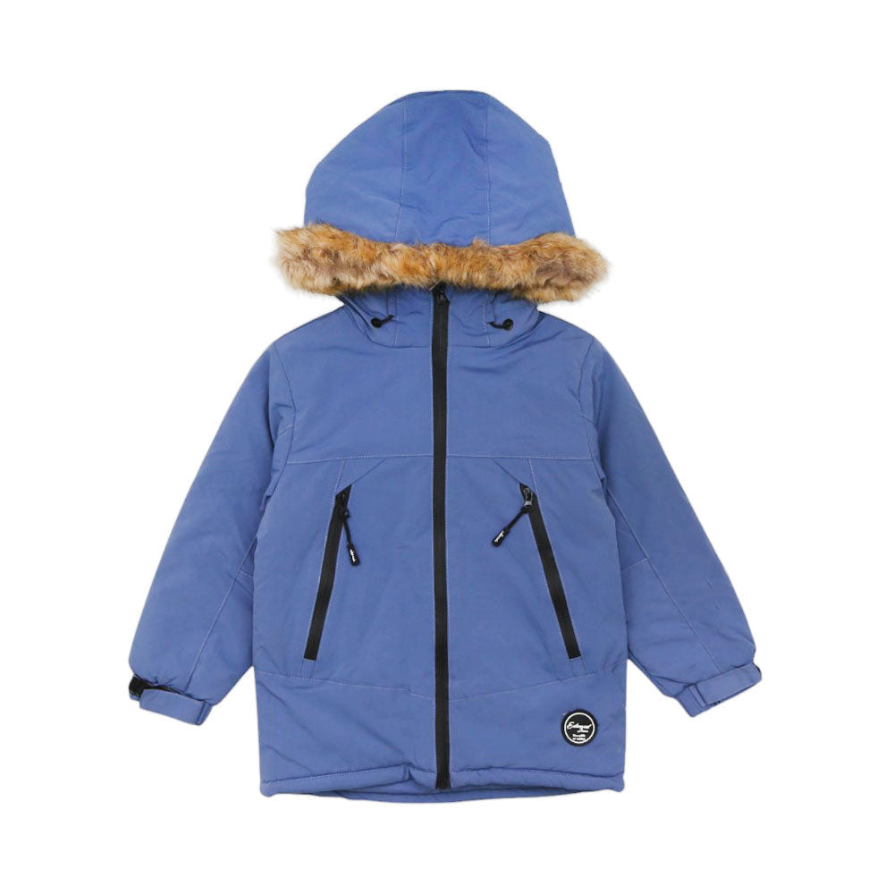 BOYS L/S QUILTED JACKET WITH HOOD 20012 MW-20 5-6 YEAR