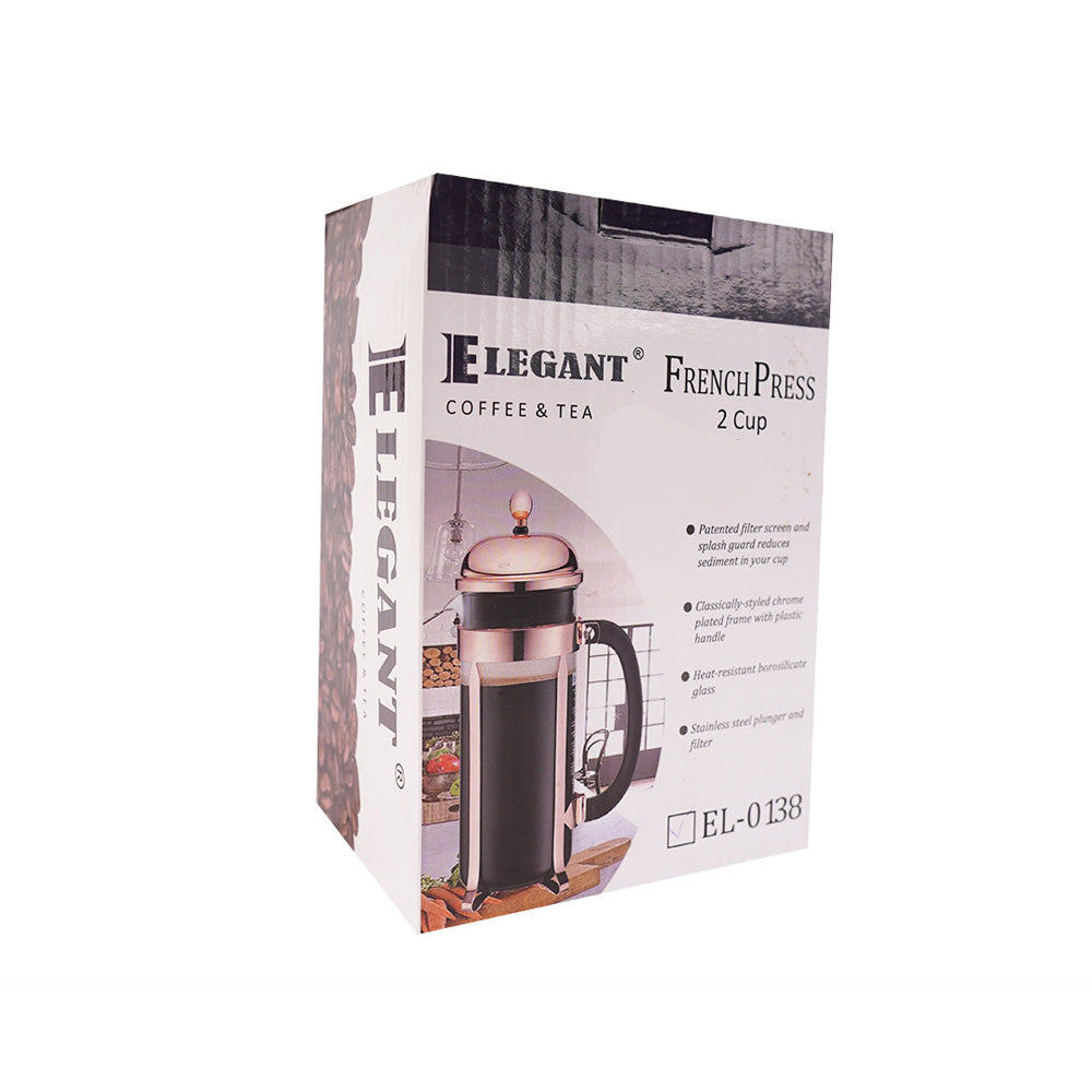 COFFEE PLUNGER ELEGANT 350 ML EL0138