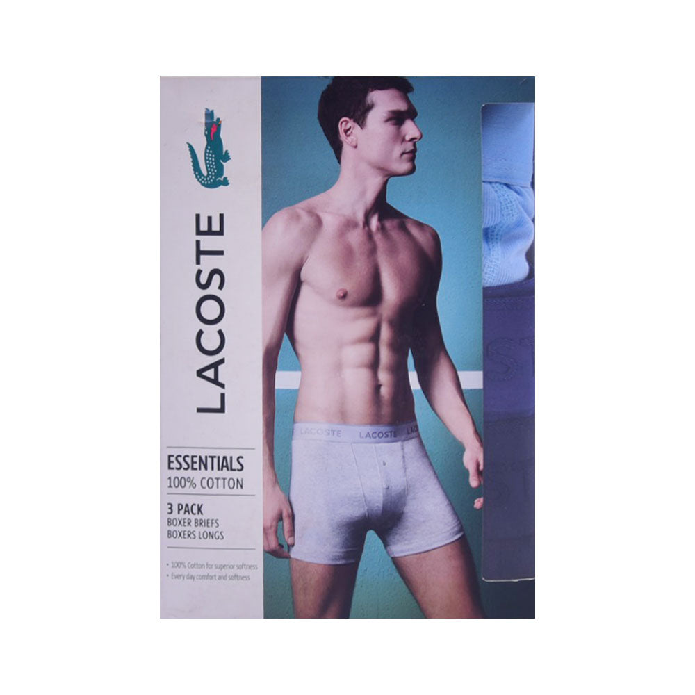 LACOSTE BOXER BRIEF PACK OF 3 6H3405-51 MIX S IR 21