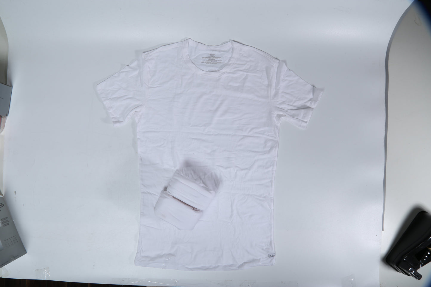 CK S/S CREW NECK UNDERSHIRT NB 2798901 WHT S IR 21