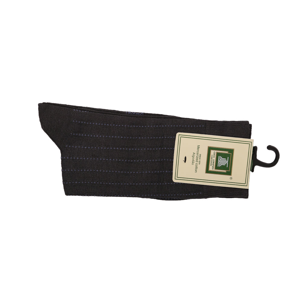 GENTS SOCKS BRANDED DARK GREY SU-21
