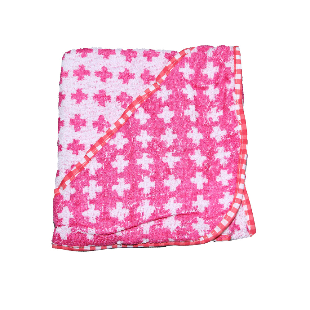 BABY BATH TOWEL HOODED 9746-3 DBX SU-21