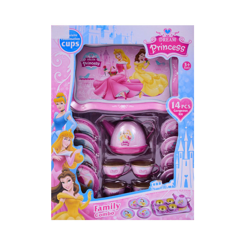 5268-14 PRINCESS TEA SET 14 PCS A.I (3+ YEAR)