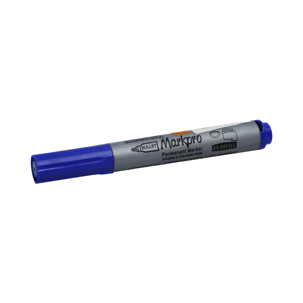 Signature Permanent Marker Blue 2587 A.M