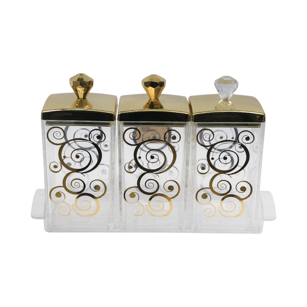 JAR SET 3PC ACRYLIC IR R26-R28