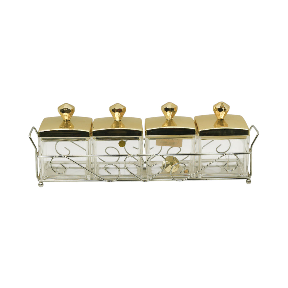 JAR SET 4PC ACRYLIC IR R32-R34