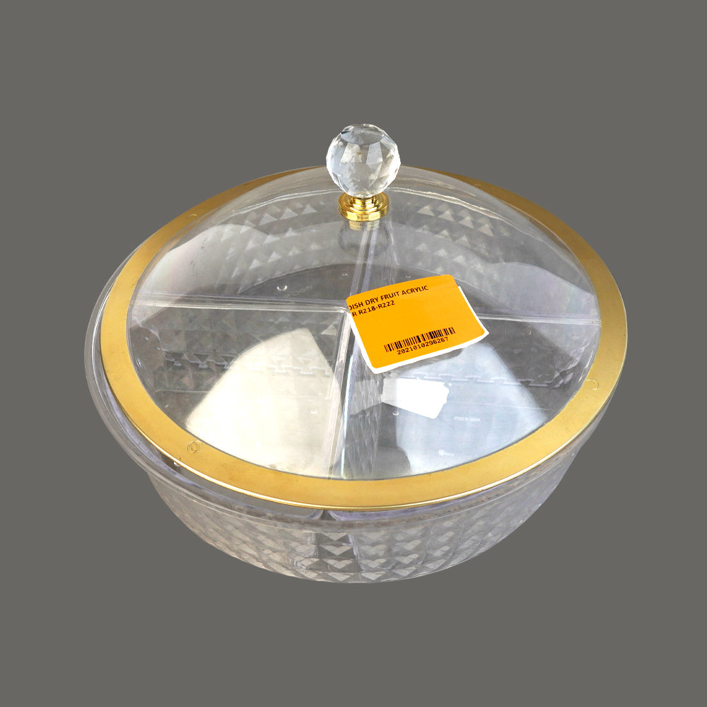 DISH DRY FRUIT ACRYLIC IR R218-R222