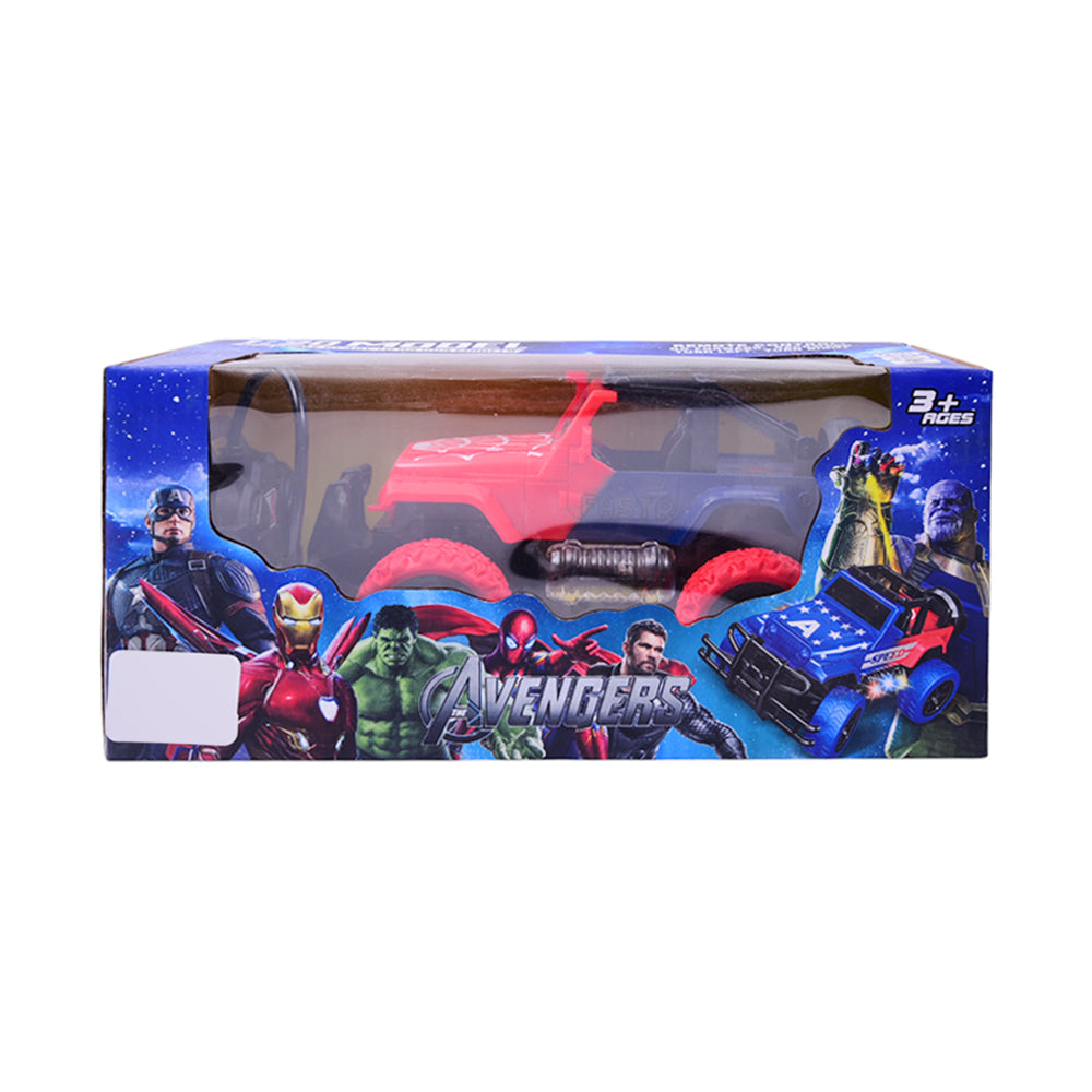 DH666-16 JEEP AVENGERS SPIDERMAN R/C (3+ YEAR) A.I