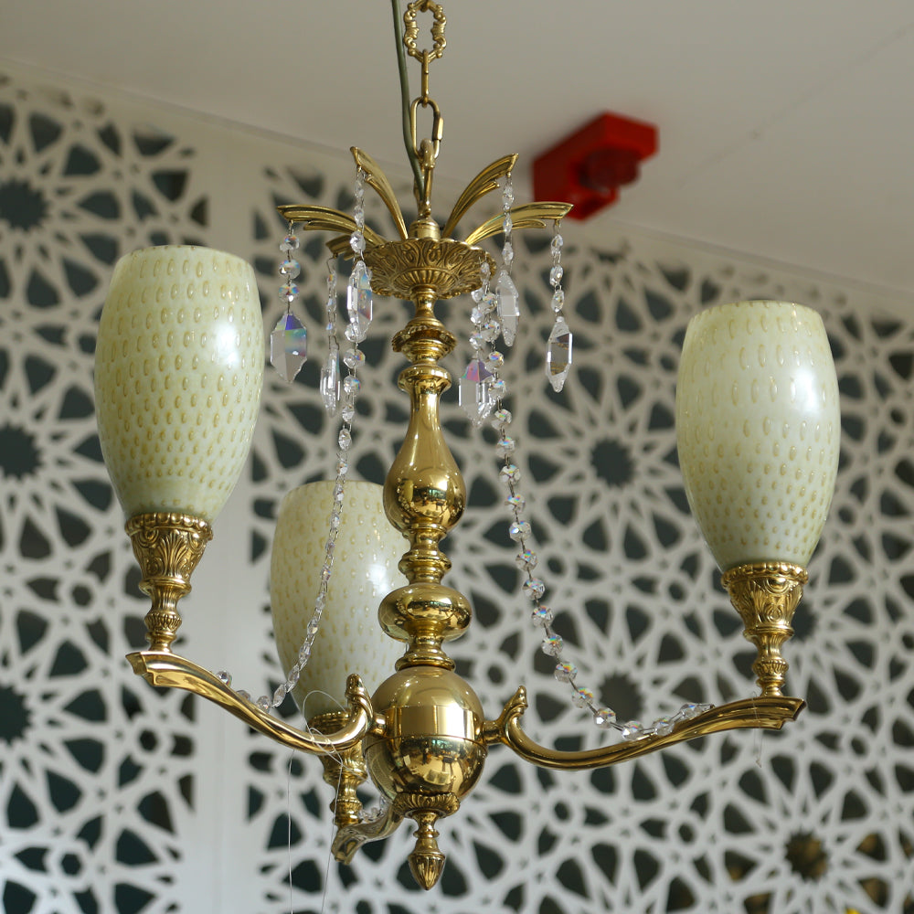 Chandelier + Wall Light