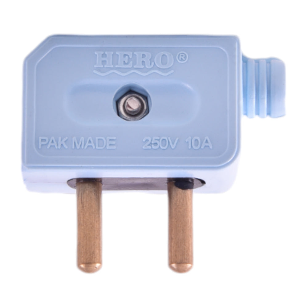 HERO SHOO PLUG 2 PIN 10 AMP 250 VOLT