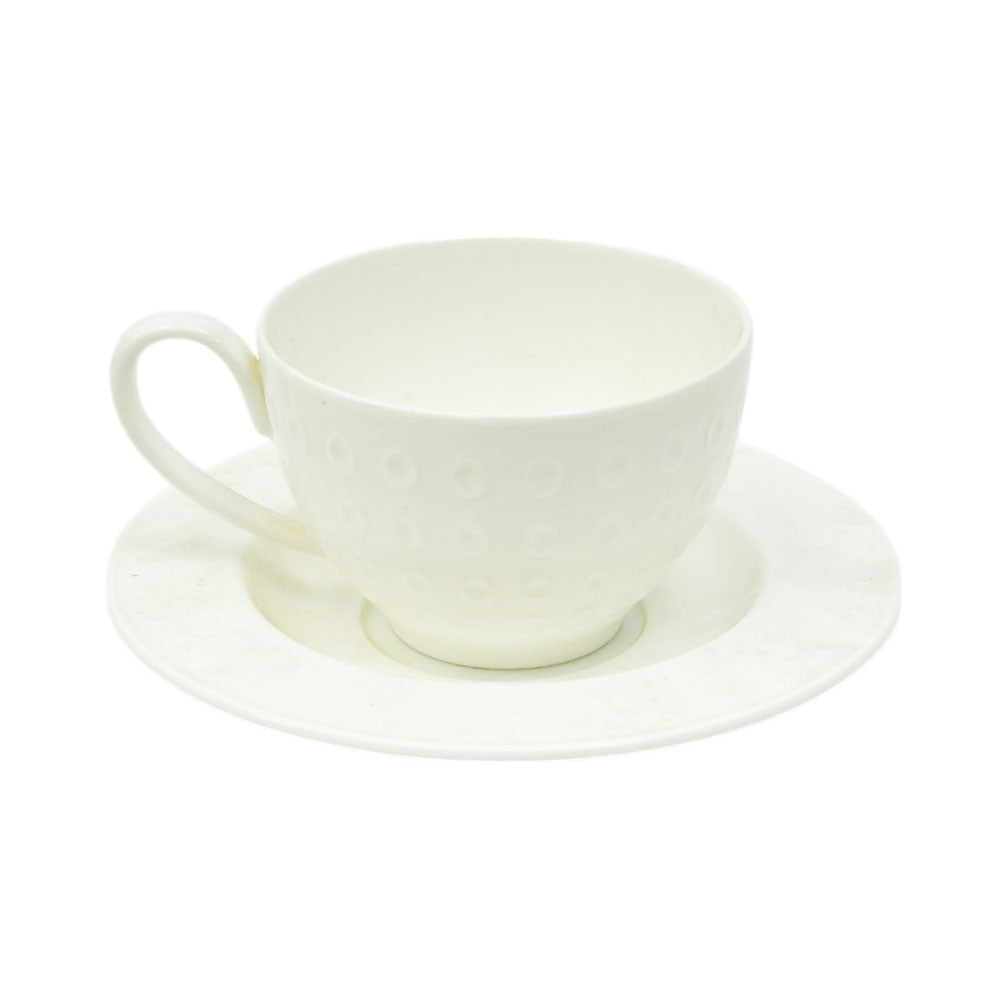 CUP N SAUCER WHITE IR 3044 (Pack 6)