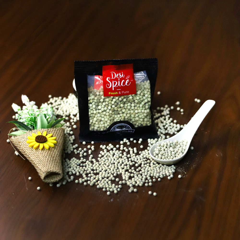 FF WHITE PEPPER SABAT 100 GM