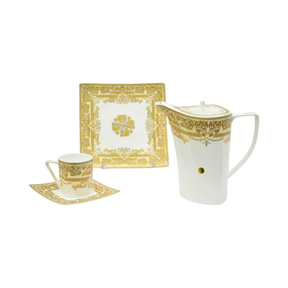 TEA SET BONE CHINA 24PC 2005KI