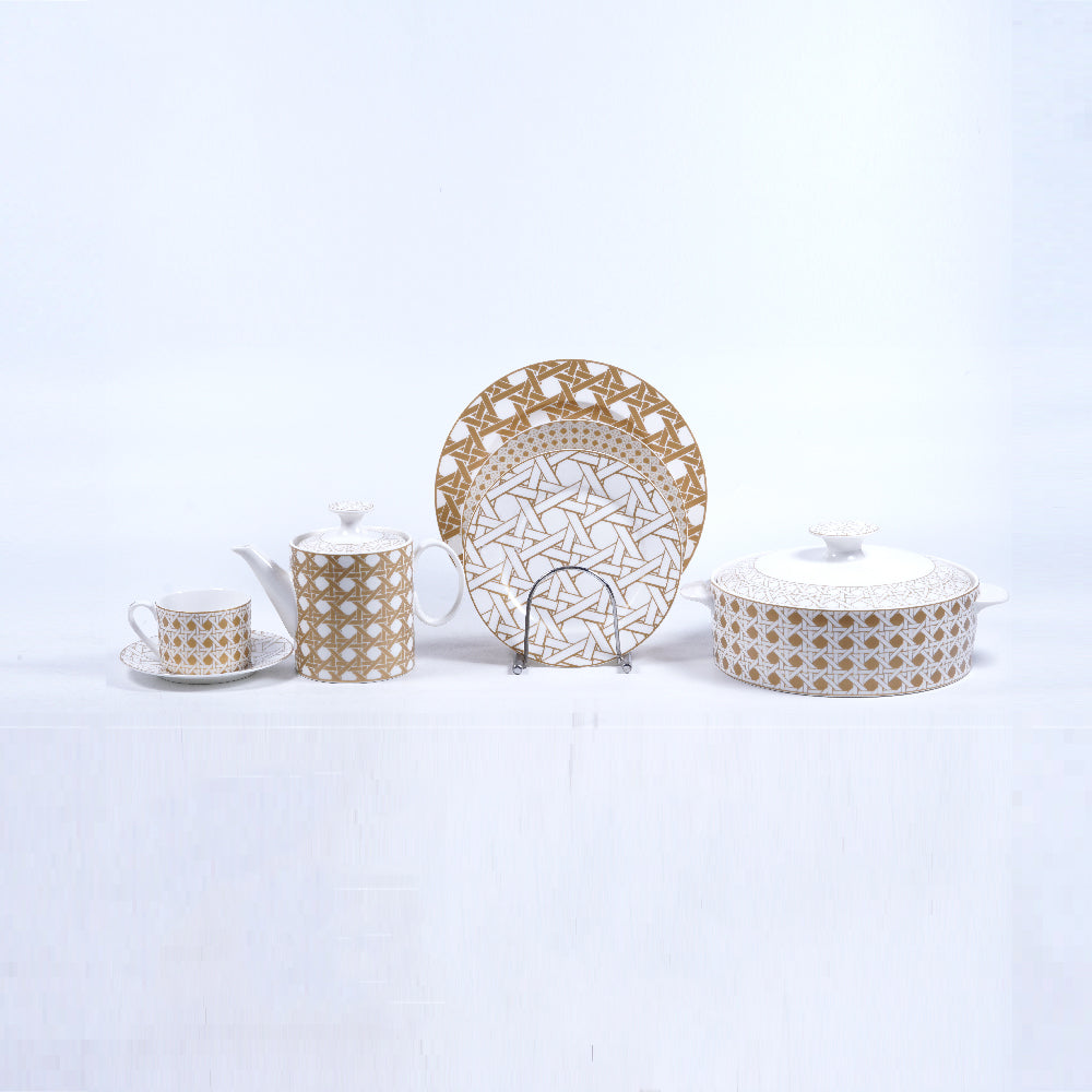 DINNER SET ROYAL BISTRO 85PC DO03