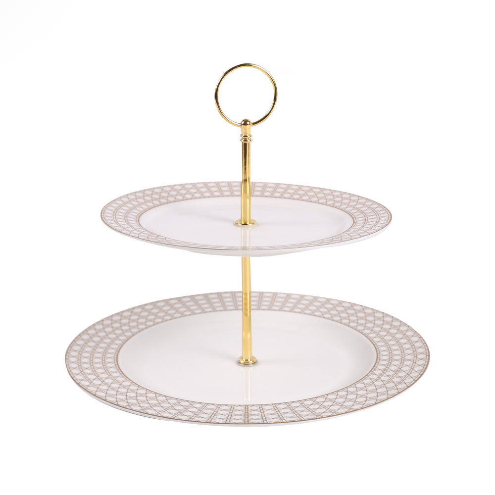 DISH CAKE ROYAL BISTRO 2TIRE DO01-2CP