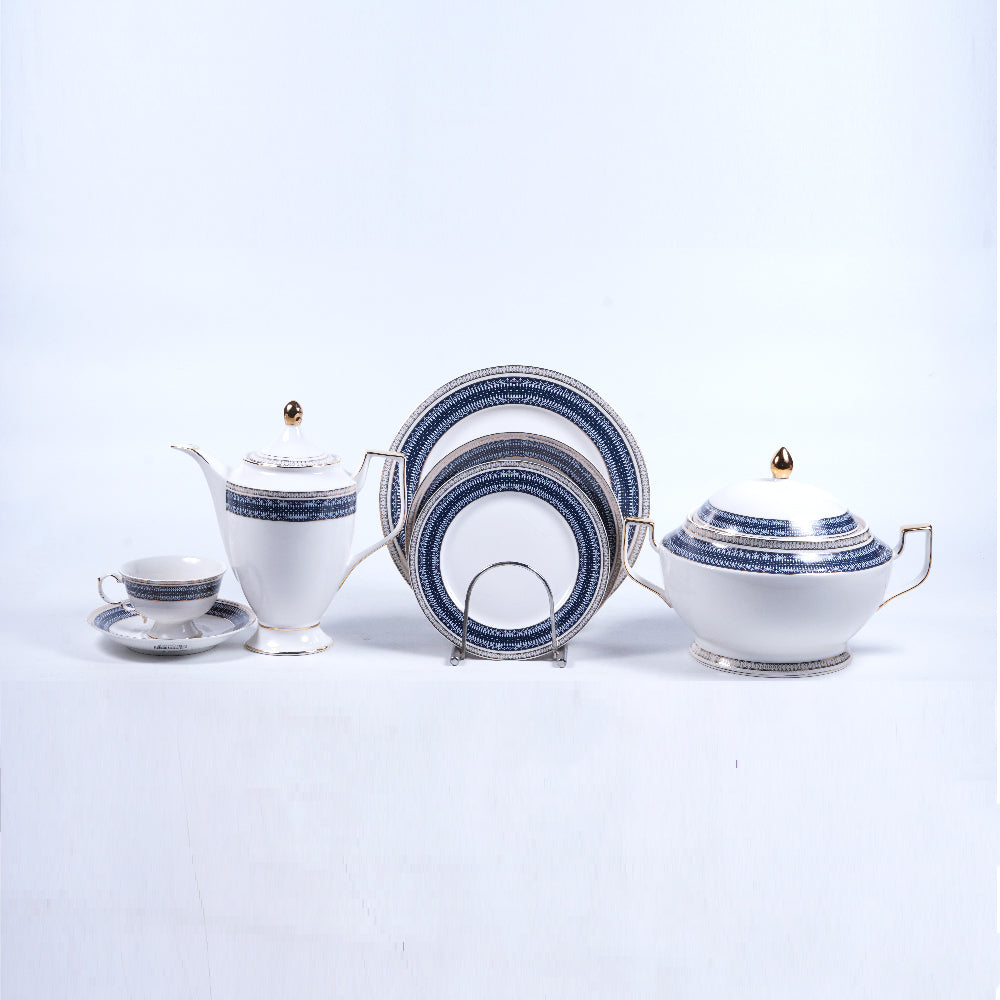 DINNER SET ROYAL BISTRO 85PC J1818-103B