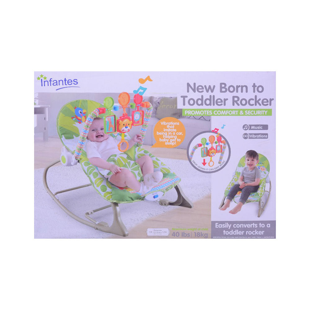 8616 INFANTES NEW BORN TODDLER ROCKER T.T