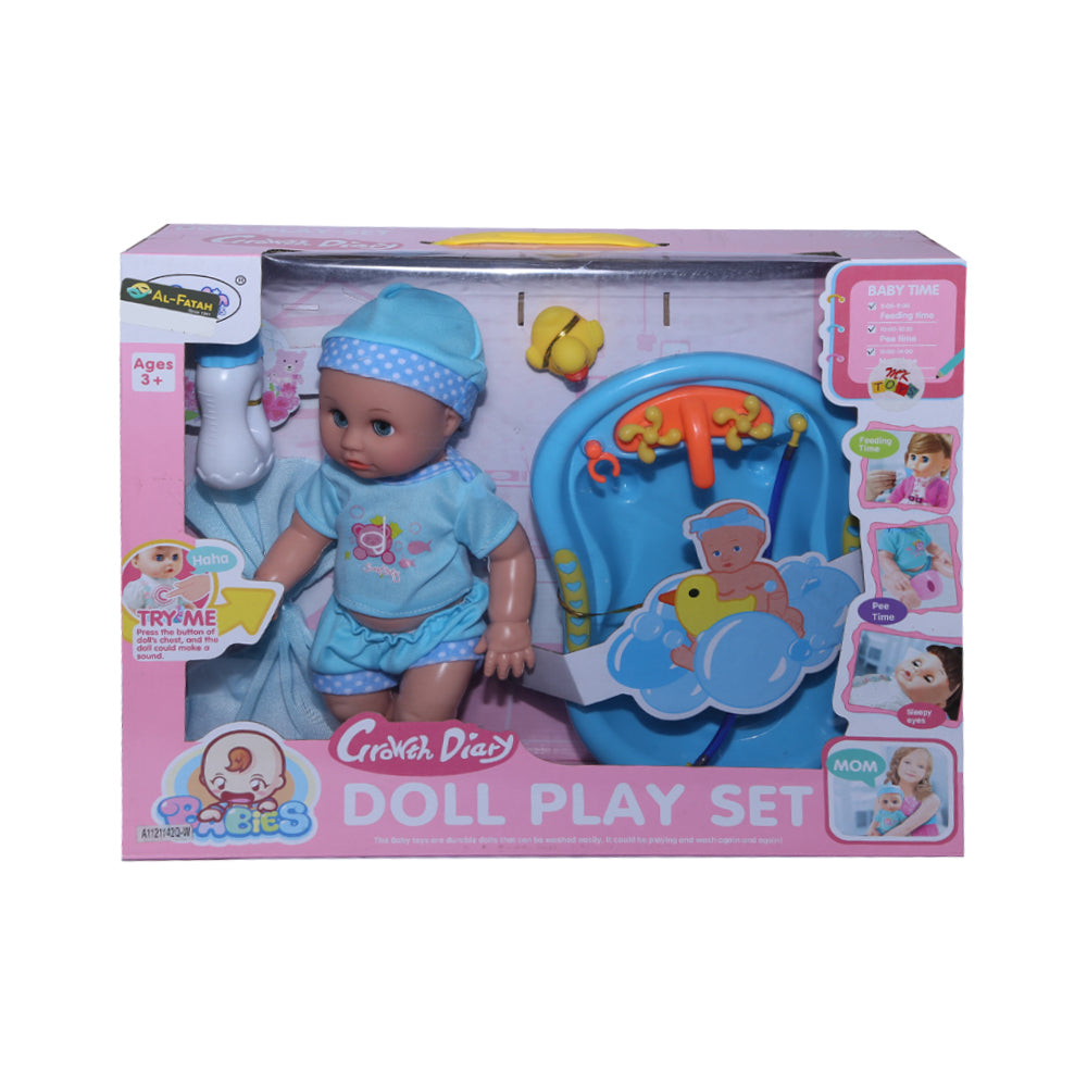 L-8023 Babies Doll With Bath Acc (3+ Year) D