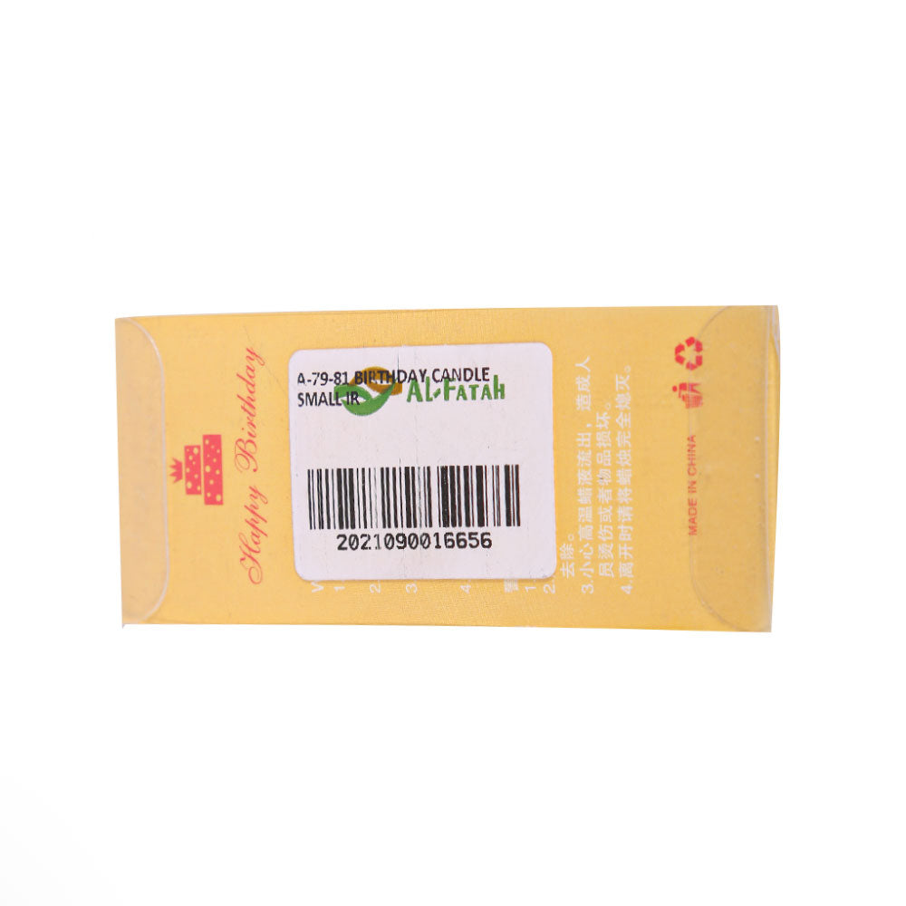 A-79-81 Birthday Candle Small Ir