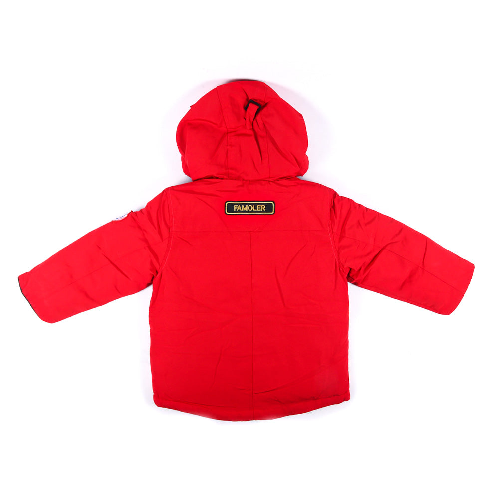 BOYS L/S JACKET HOODED IR TN007JL MW-21 4-5 YEAR