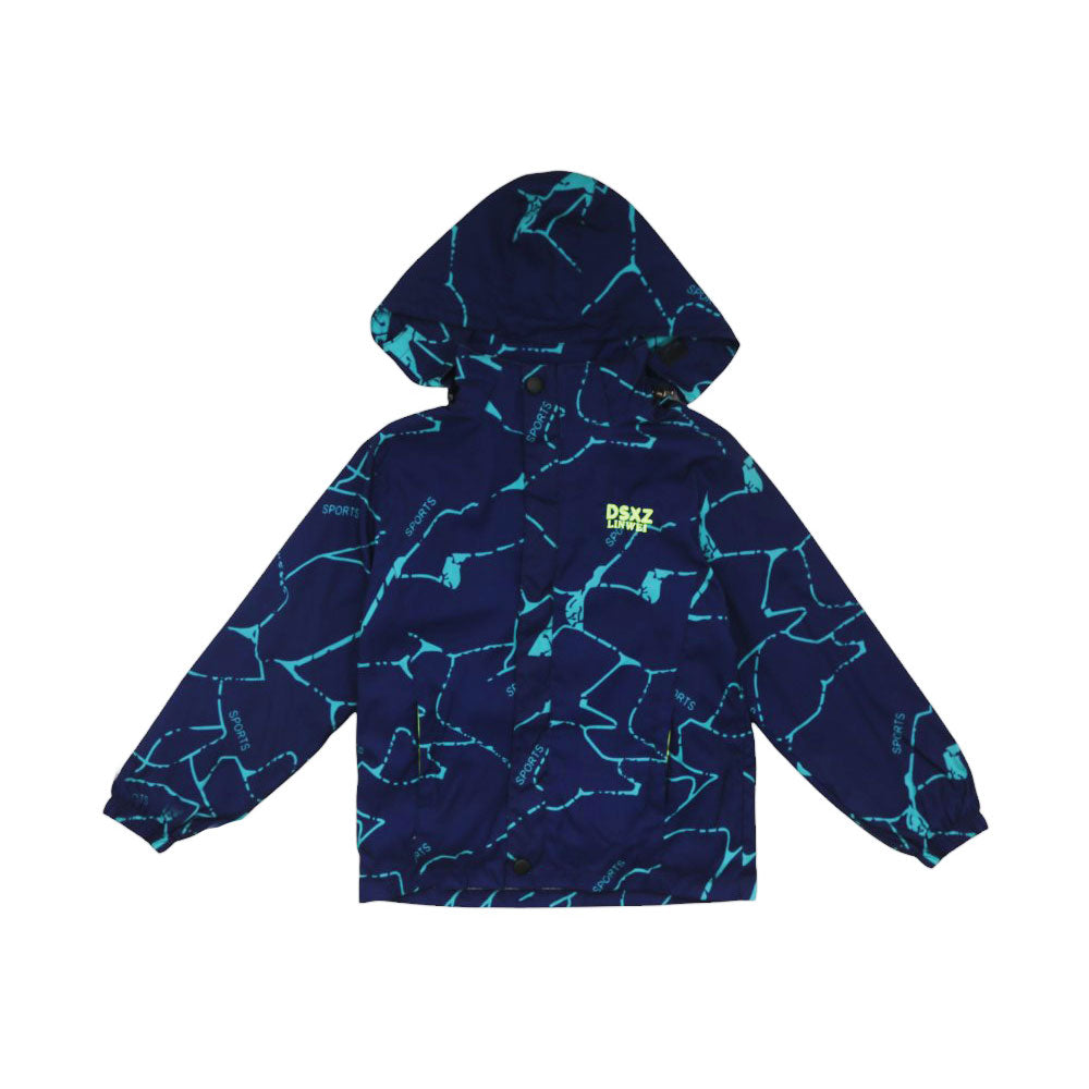 BOYS L/S JACKET HOODED IR JY319 MW-21 5-6 YEAR