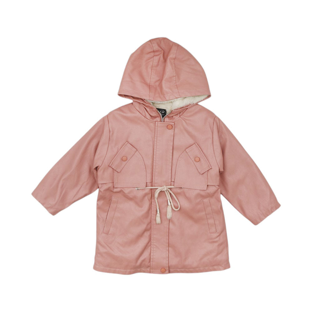 GIRLS L/S JACKET HOODED IR JY326 MW-21 5-6 YEAR